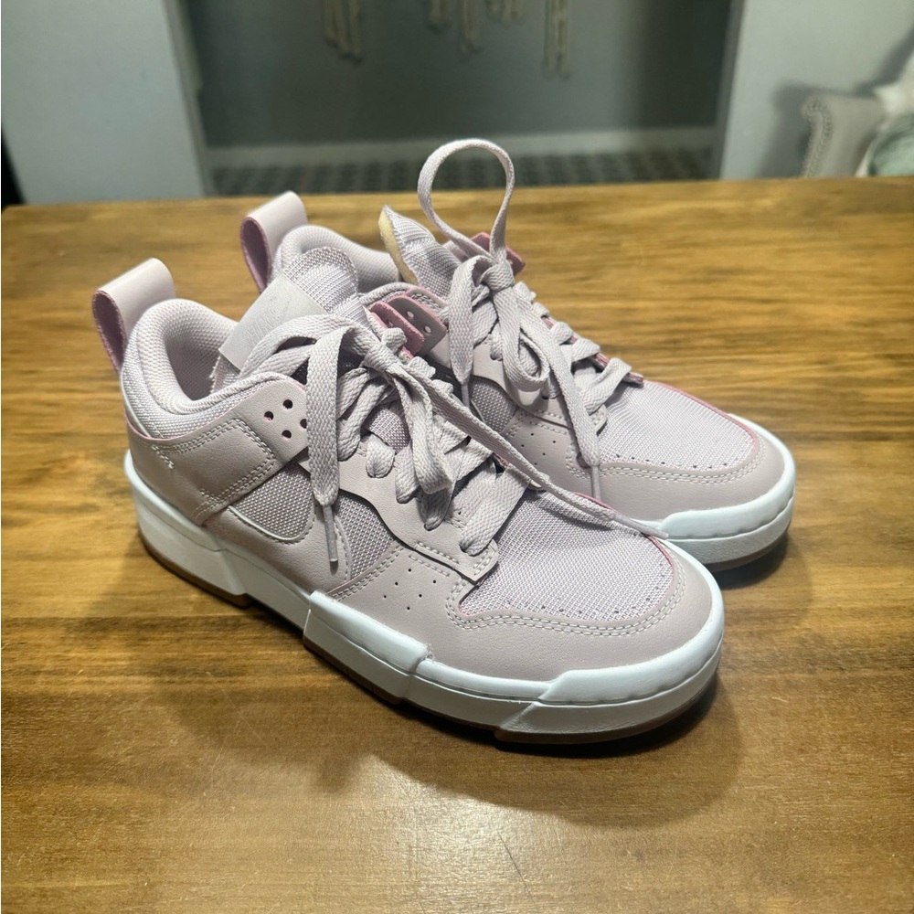 Nike Dunk Low Disrupt | W 7.5 - Platinum Violet, Summit White